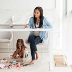 young mom