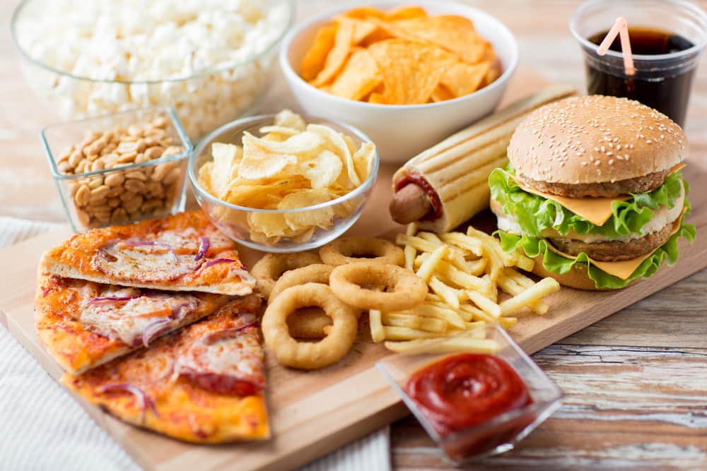 unhealthy food